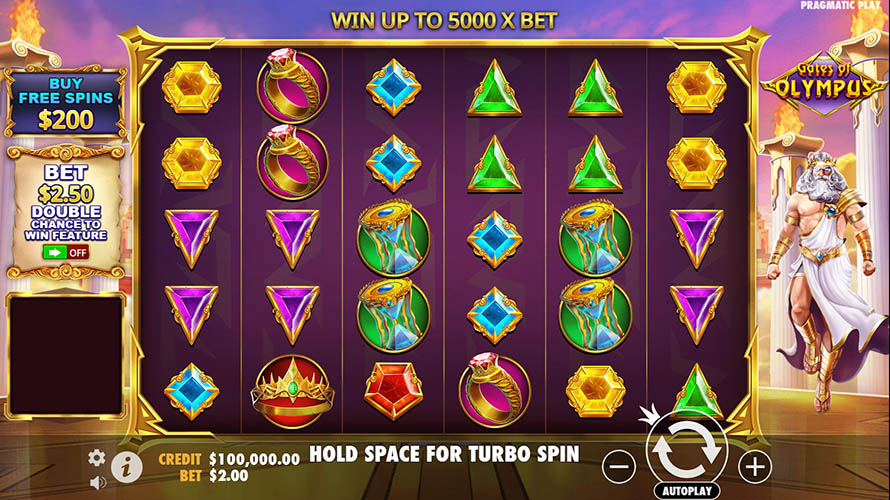 Gates of Olympus Screenshot