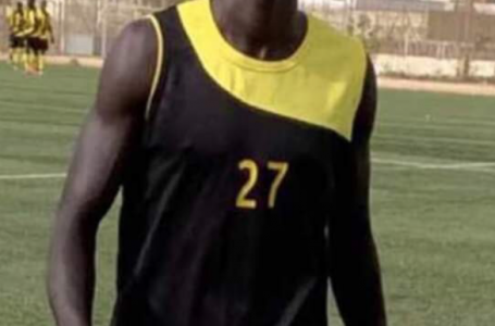 Muore per arresto cardiaco improvviso giovedì 30 dicembre il calciatore Badou Mbaye durante un allenamento