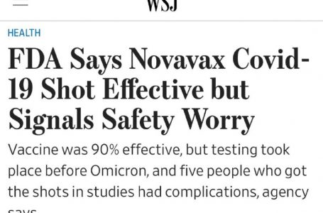 La FDA afferma che Novavax Covid-19 è efficace ma segnala preoccupazione per la sicurezza