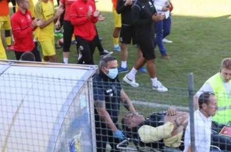 Malore in campo: rischia la vita l’allenatore Eugenio Benuzzi salvato dal defibrillatore