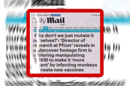 Il Daily Mail prima pubblica e poi rimuove un articolo sullo scandalo Pf.zer. Ecco cosa aveva scritto