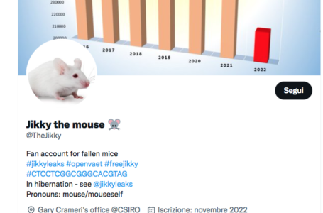 Il misterioso “Jikky the Mouse” del laboratorio governativo di biosicurezza e cosa sta rivelando sui v.
